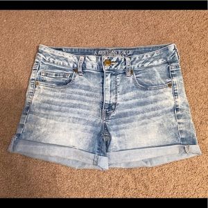 American Eagle super stretch midi short